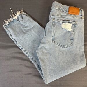 Citizens of Humanity Emerson Slim Boyfriend Jeans | Distressed Raw Hem | Size 30